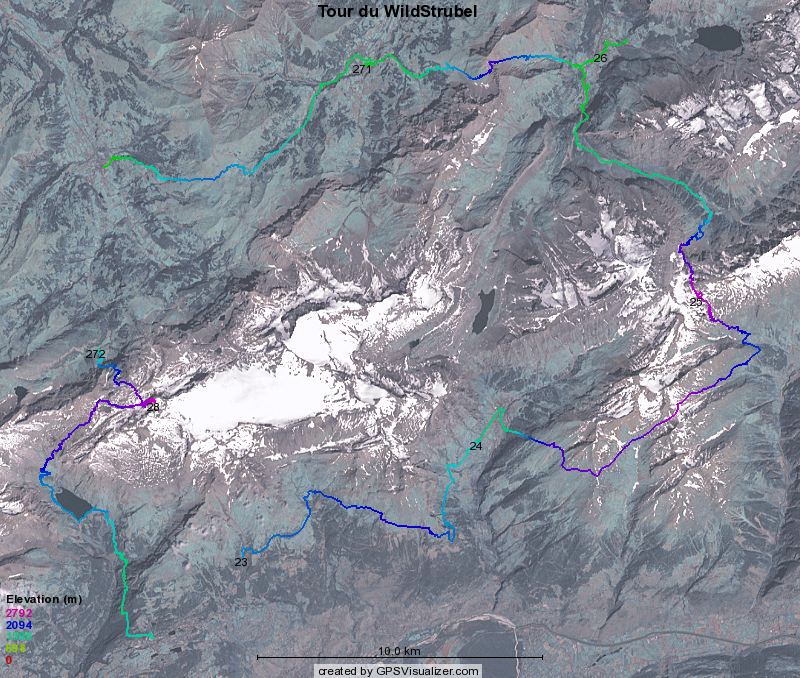 Tour Du WildStrube 1 30m